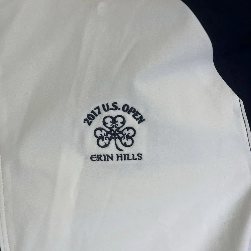 Cutter Buck x ERIN Hills Windshirt Mens XL  1/4 Zip Pullover Golf 2017 US Open